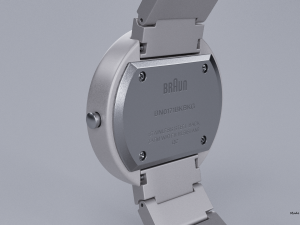 braun bn0171 classic watch 3D Model