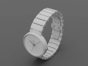 braun bn0171 classic watch 3D Model