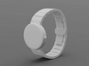 braun bn0171 classic watch 3D Model