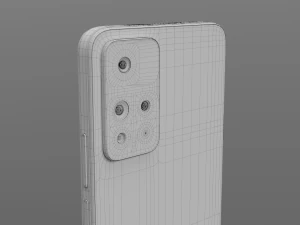 xiaomi redmi note 11 pro 3D Model