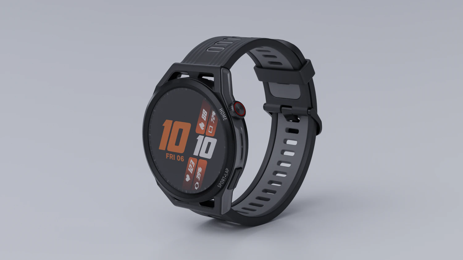 huawei watch gt runner 3D Model .c4d .max .obj .3ds .fbx .stl .blend