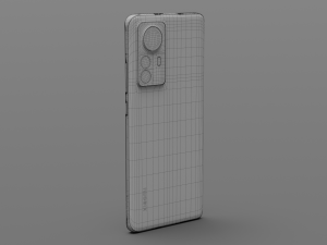 xiaomi 12 pro 2021 3D 모델