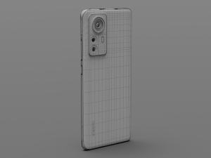 xiaomi 12 pro 2021 3D 모델