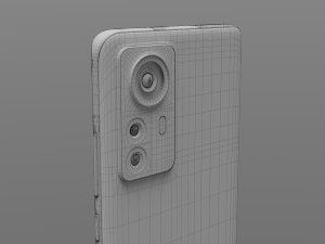 xiaomi 12 pro 2021 3D 모델