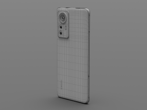 xiaomi 12 pro 2021 3D 모델