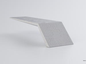 park modern bench wing 3D Model
