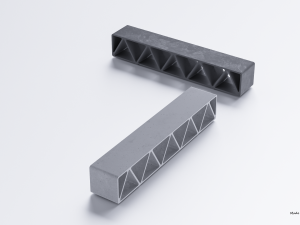 park modern bench construqta concrete 3D Modell