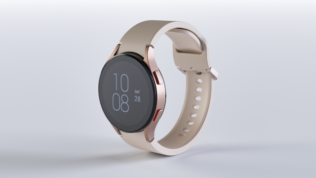samsung galaxy watch 4 44mm 3D Модель .c4d .max .obj .3ds .fbx .stl .blend 