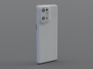OPPO FIND X5 PRO 2022 3D 模型