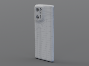 OPPO FIND X5 PRO 2022 3D 模型