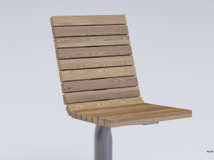 PARK MODERN BENCH MMCITE VLTAU Model 3D