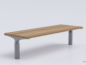 PARK MODERN BENCH MMCITE VLTAU Model 3D