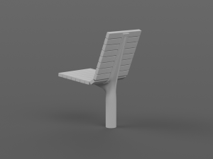 PARK MODERN BENCH MMCITE VLTAU Model 3D
