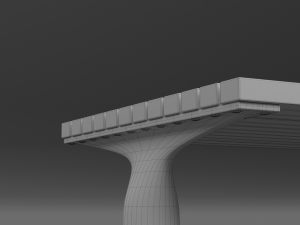 PARK MODERN BENCH MMCITE VLTAU Model 3D