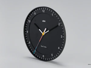 BRAUN WATCH BC17 WALL CLOCK NO GLASS 3D Model