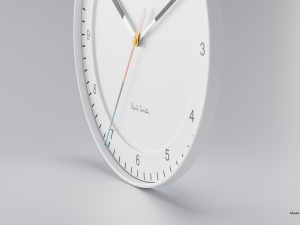 BRAUN WATCH BC17 WALL CLOCK NO GLASS 3D Model