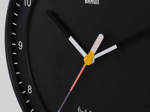 BRAUN WATCH BC17 WALL CLOCK NO GLASS 3D Model