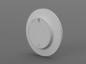 BRAUN WATCH BC17 WALL CLOCK NO GLASS 3D Model