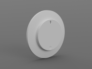 BRAUN WATCH BC17 WALL CLOCK NO GLASS 3D Model