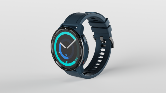 XIAOMI WATCH S1 ACTIVE Model 3D .c4d .max .obj .3ds .fbx .stl .blend 
