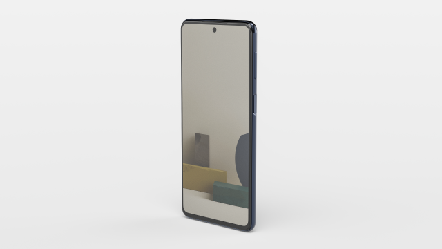 SAMSUNG GALAXY M53 5G Modèle 3D .c4d .max .obj .3ds .fbx .stl .blend 