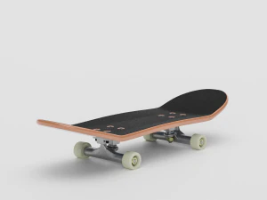 СКЕЙТБОРД МАЛЕНЬКАЯ ИГРУШКА 3D Модель