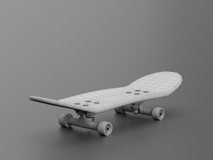 SKATEBOARD SMALL TOY Modèle 3D