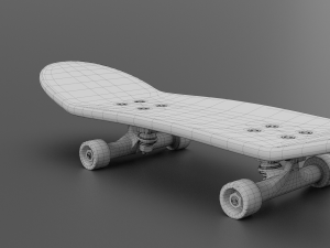 SKATEBOARD SMALL TOY Modèle 3D
