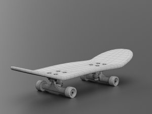 SKATEBOARD SMALL TOY Modèle 3D