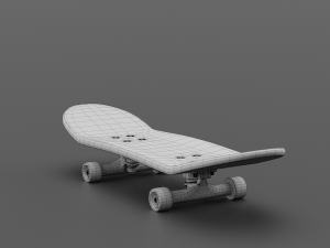 SKATEBOARD SMALL TOY Modèle 3D
