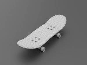 SKATEBOARD SMALL TOY Modèle 3D