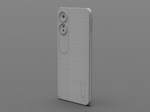 OPPO A17 3D Model