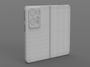 OPPO FIND N2 3D-Modell