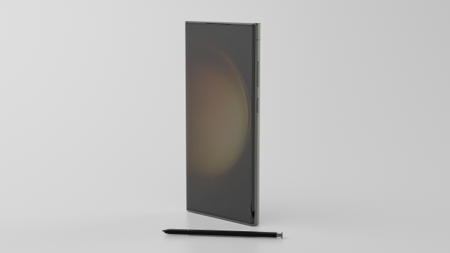SAMSUNG GALAXY S23 ULTRA Modello 3D .c4d .max .obj .3ds .fbx .stl .blend 