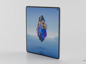 HUAWEI MATE x3 3D 模型