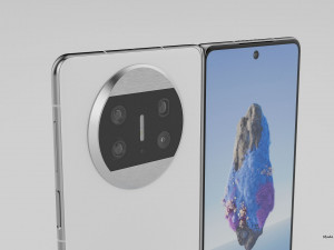 HUAWEI MATE x3 3D 模型