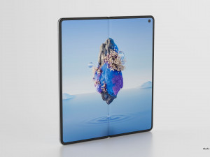 HUAWEI MATE x3 3D 模型