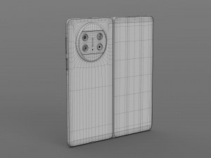 HUAWEI MATE x3 3D 模型