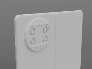 HUAWEI MATE x3 3D 模型