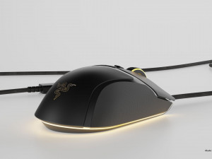 RAZER BASILISK V3 WIRED 3D-Modell