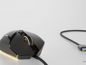 RAZER BASILISK V3 WIRED 3D-Modell