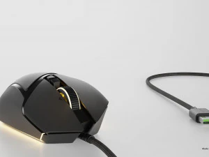 RAZER BASILISK V3 WIRED 3D Model