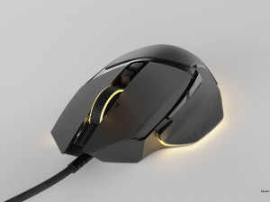 RAZER BASILISK V3 WIRED 3D-Modell