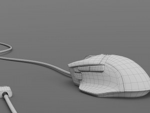 RAZER BASILISK V3 WIRED 3D-Modell
