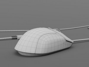 RAZER BASILISK V3 WIRED 3D-Modell