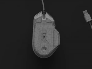 RAZER BASILISK V3 WIRED 3D Model