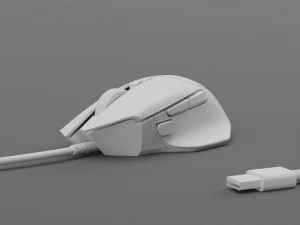 RAZER BASILISK V3 WIRED 3D Model