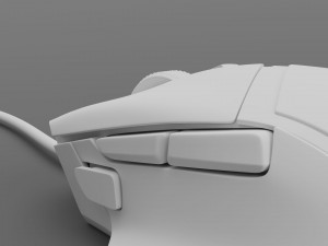 RAZER BASILISK V3 WIRED 3D-Modell