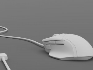 RAZER BASILISK V3 WIRED 3D-Modell