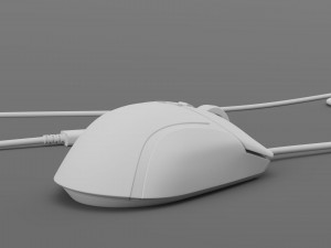 RAZER BASILISK V3 WIRED 3D-Modell